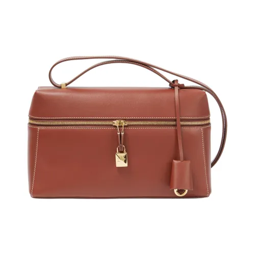 Loro Piana ExtraPocket Сумка через плечо из кожи сумка на плечо средняя женская коричневая