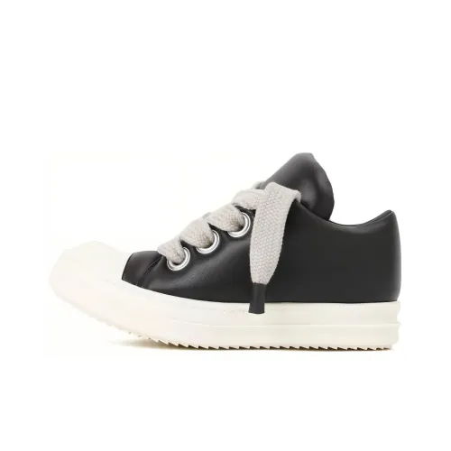 RICK OWENS Jumbo Laces Скейтборд Кроссовки Низкие Черные Женские