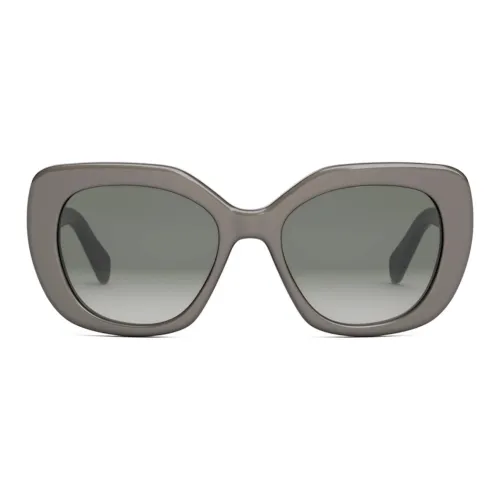 Celine Ацетат Нерегулярная форма Солнцезащитные очки Женские Серый