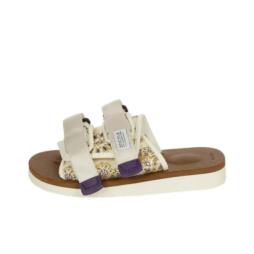 Suicoke Устойчивые к истиранию Слипоны Унисекс Бежевые