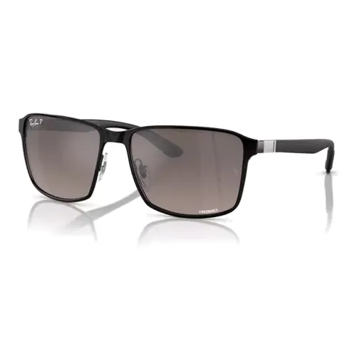 RayBan Металлические Квадратные Солнцезащитные Очки Унисекс Черные