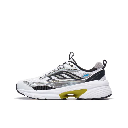 LINING Comet LITE Casual Низкий Топ Стандартный Белый/Ультраматовый Серый/Ночной Черный Мужской