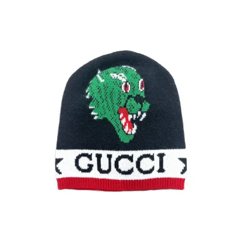 GUCCI Шерсть Бини Мужской Многоцветный