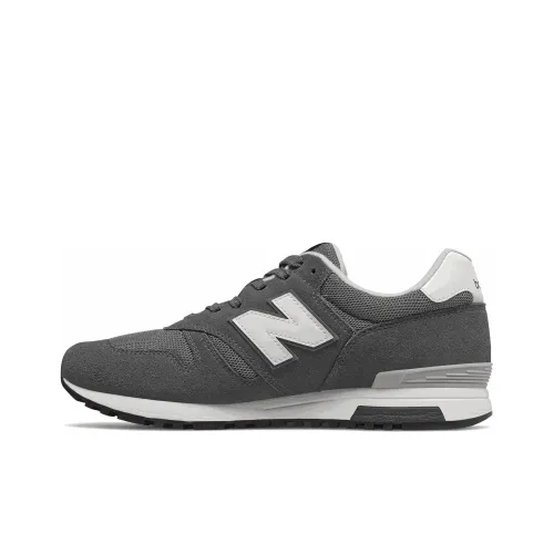New Balance NB 565 Устойчивый к истиранию MID Топ Повседневные Городские Кроссовки для Коммутации и Бега Унисекс Темно-Серый D Ширина
