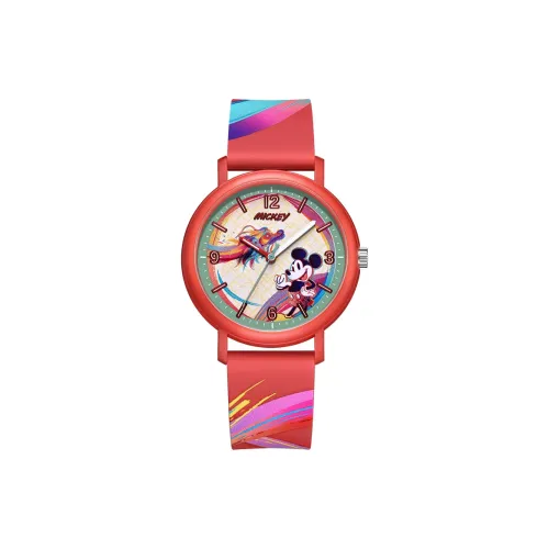 Disney Кварцевый механизм Унисекс Mickey Watch 38mm*38mm*9mm Бежевый