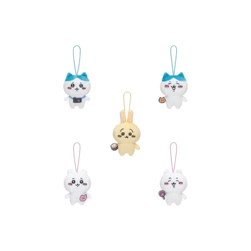 Чиикава Смешной Медведь Plush Collection Подвеска Счастливый Draw Целая коробка 5 шт