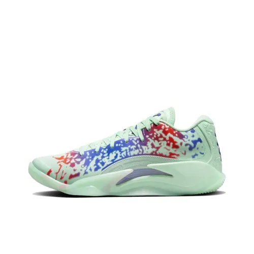 Джордан Zion 3 Zion 3 Амортизация Низкий Топ Баскетбольные Кроссовки Мужской Мятно-Зеленый Международная Версия
