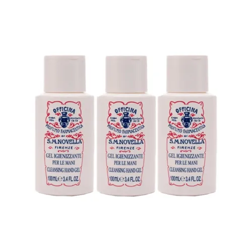 Santa Maria Novella Белый Синий Гель для рук Антибактериальный 100 мл * 3