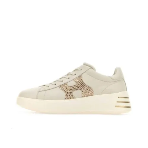 HOGAN Rebel Low Топ Повседневная обувь Женская Бежевая
