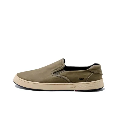 OSKLEN Мужские повседневные туфли Low Top Olive Green Men's