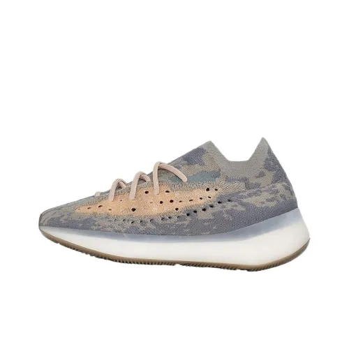 Adidas Originals Yeezy Boost 380 Brown Mist Low Top Повседневная обувь Унисекс Серый