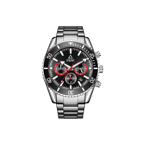 PEAK Fashion Versatile Водонепроницаемый Светящийся в темноте Версия Кварцевый механизм Ремешок из нержавеющей стали