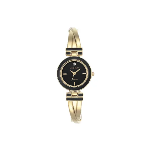 ANNE KLEIN Кварцевый механизм Женские часы Fiorever Collection 24,5mm*24,5mm*7mm Черные
