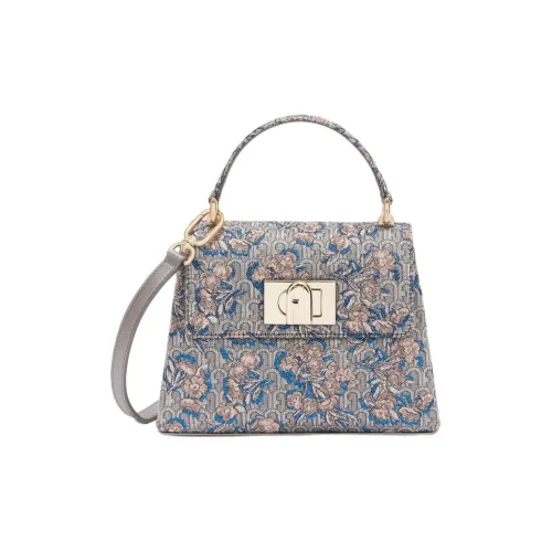 Furla 1927 Collection Хлопок Сумка Kelly Сумка Сумка через плечо Сумка через плечо Мини Женская Многоцветная