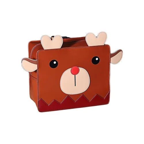 Beddybear ПУ (полиуретан) Рюкзак Стандартный Мужской Рождество Лось