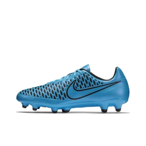 Nike Magista Onda F FG Твердый Грунт Баланс Удобные Футбольные Бутсы Мужские Синие