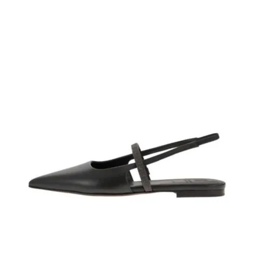 Brunello Cucinelli Женские повседневные туфли, черные, женские