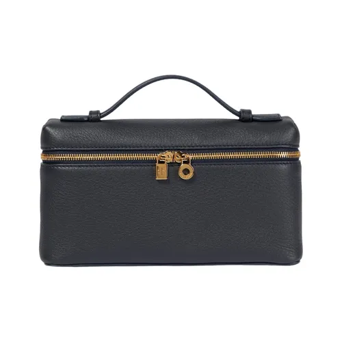 Loro Piana ExtraPocket Кожа Через плечо Сумка Женская Морской Синий