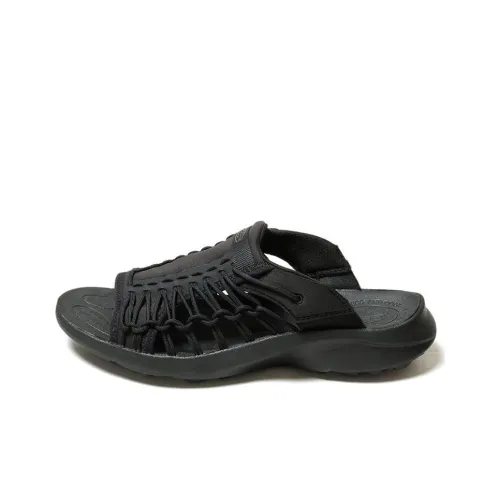 KEEN Uneek SNK Slide Тапочки Мужские Черные
