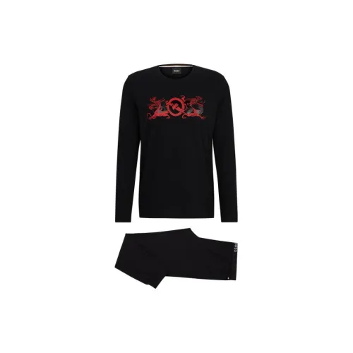 Hugo Boss Пижамный комплект мужской черный