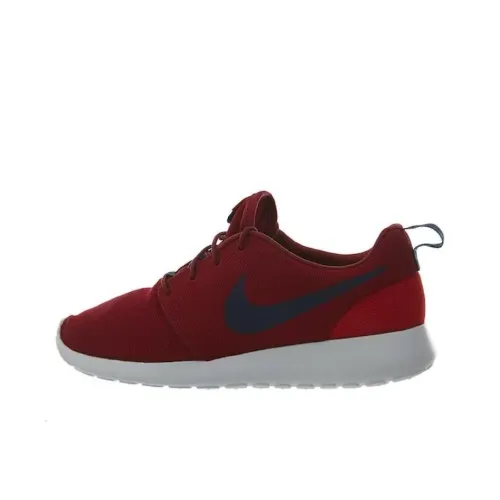 Nike Roshe One Амортизация Износостойкие Низкие Кроссовки для Бега Женские Красные