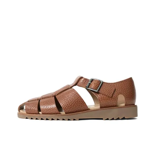 Paraboot Римские сандалии Коричневые Мужские
