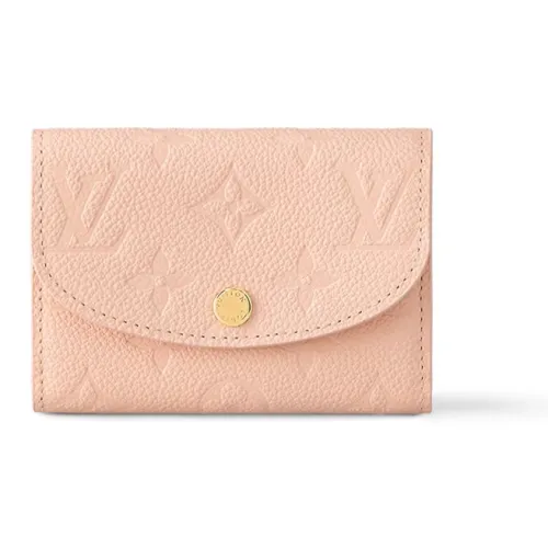 LOUIS VUITTON Коровья кожа Кошелек Женские Песочный Maro Розовый Красный