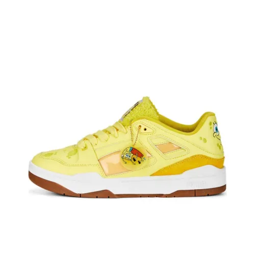 SPONGEBOB SQUAREPANTS X PUMA Slipstream Low Топ Повседневная обувь Унисекс Желтый
