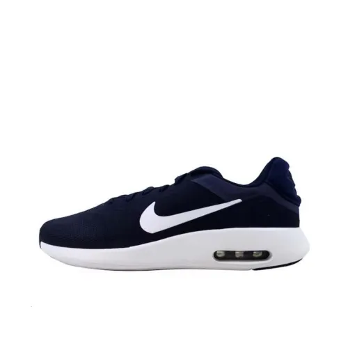 Nike Air Max Modern Essential Амортизация Износостойкий Низкий Топ Повседневная Обувь Унисекс Синий Белый