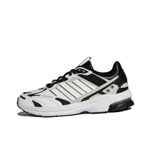 Adidas Spiritain 2000 Low Топ Беговые кроссовки Унисекс Белый Черный