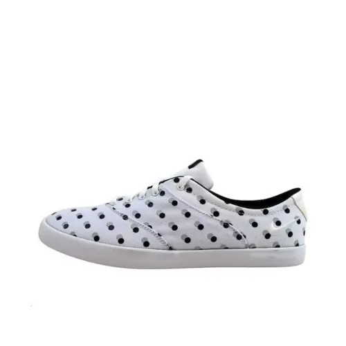 nike Mini Sneaker Lace Print Амортизация Износостойкие Низкие Кроссовки для скейтбординга Женские Белые