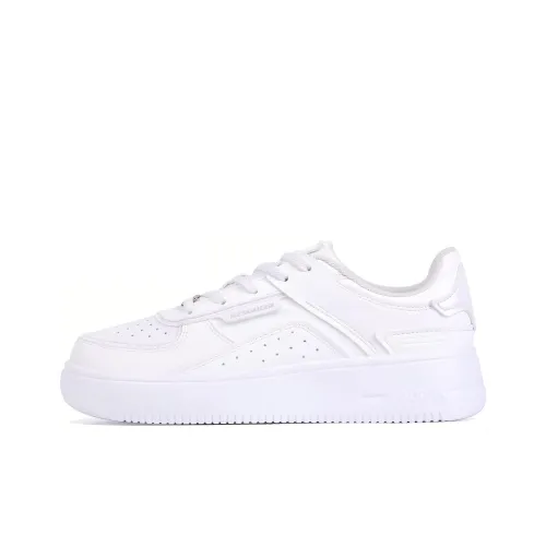 QIAODAN Макарон Противоскользящие Низкие Кроссовки для скейтбординга Женские Белые