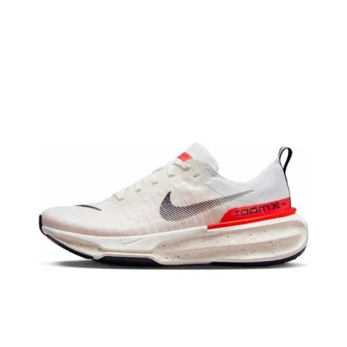 Nike Invincible 3 Support Low Top Casual Training Running Shoes Men's White Red