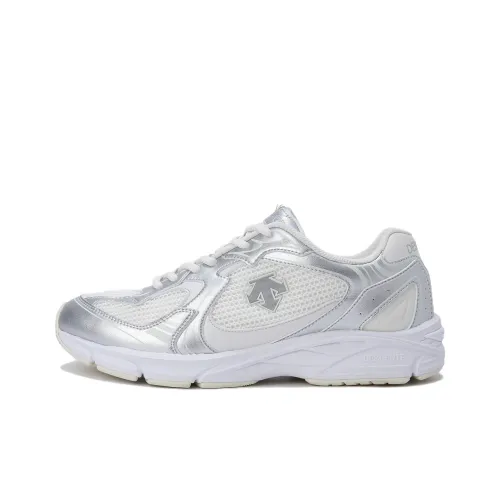DESCENTE Беговые кроссовки Low Top Silver White Unisex