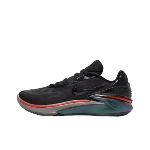 Nike Air Zoom Cut 2 Low Топ Баскетбольные кроссовки Унисекс Черный Серый Азиатская версия