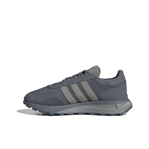 Adidas Originals Retropy E5 Беговые кроссовки Низкий топ Темно-серый Унисекс