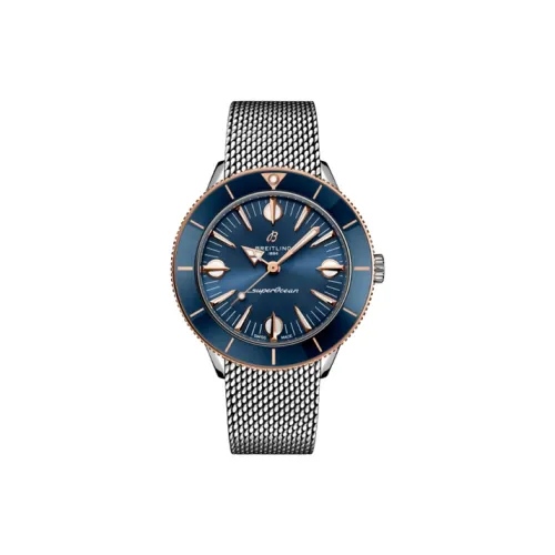 Breitling Автоматический механический механизм Женские часы Super Ocean Culture Collection, 38 мм, синие