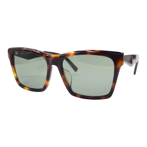 SAINT LAURENT Квадратные солнцезащитные очки унисекс