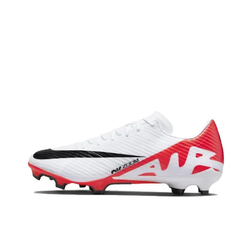 Nike Mercurial Vapor 15 MG MULTI Ground FG Твердый грунт Футбольные бутсы Унисекс Красный Белый