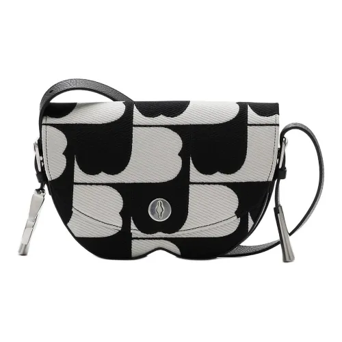 Burberry Хлопок с Полиэстером Сумка через плечо Женская Черная Белая