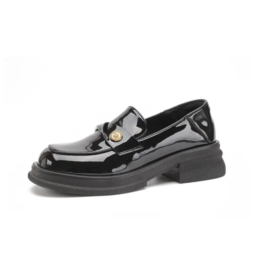 D Fuse SCANDINAVIA Лоферы 5 см Женские Черные