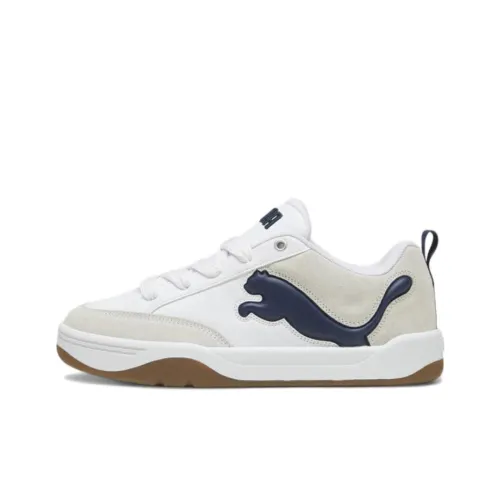 PUMA Park Lifestyle Collection Скейтборд Кроссовки Низкие Белые Синие Унисекс