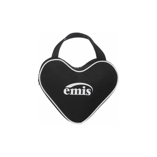 Emis Полиэстер Сердце-Формированная Сумка Стандартная Женская Черная