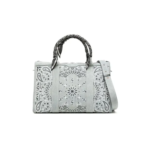 AMIRI Хлопок Сумка Дорожная Сумка Мужская Светло-Синяя