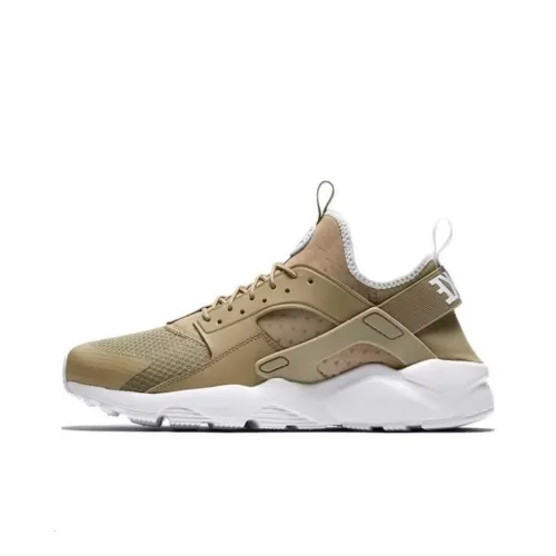 Nike Air Huarache Run Амортизация Износостойкий Низкий Топ Беговые кроссовки Унисекс Хаки