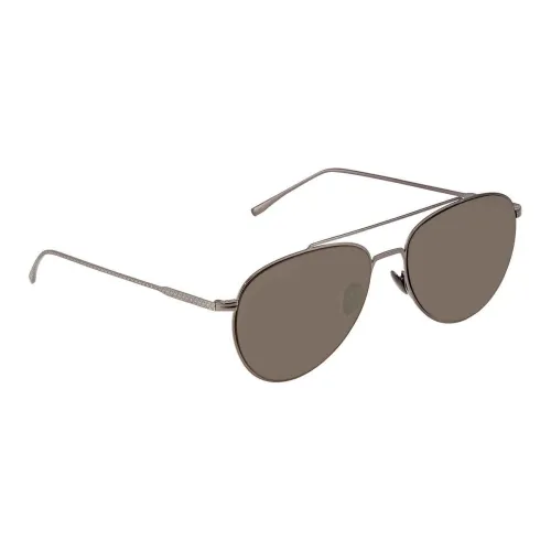 LACOSTE Металл Aviator Солнцезащитные очки Мужские Коричневые