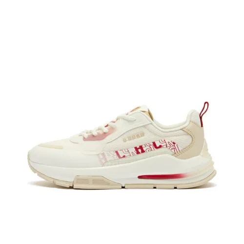 QIAODAN Юбка Резистентная Низкая Топ Кэжуал Женская Бежевая Красная