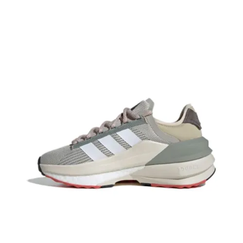 Adidas Avryn Амортизация Устойчивый к истиранию Дышащие Низкие Кроссовки для бега Женские Серые