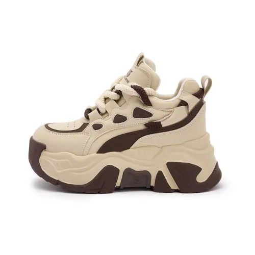 Milan Love Song Легкий увеличивающий высоту термический низкий топ массивные кроссовки женские