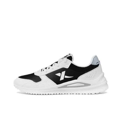 XTEP Противоскользящий устойчивый к истиранию низкий топ кэжуал женский белый черный